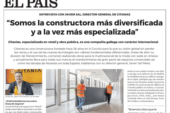 Entrevista con Javier Sal, director general de Citanias: 